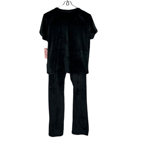 Juicy Couture Y2K Rhinestones Vetvet Fleece Lounge set - Picture 6 of 8
